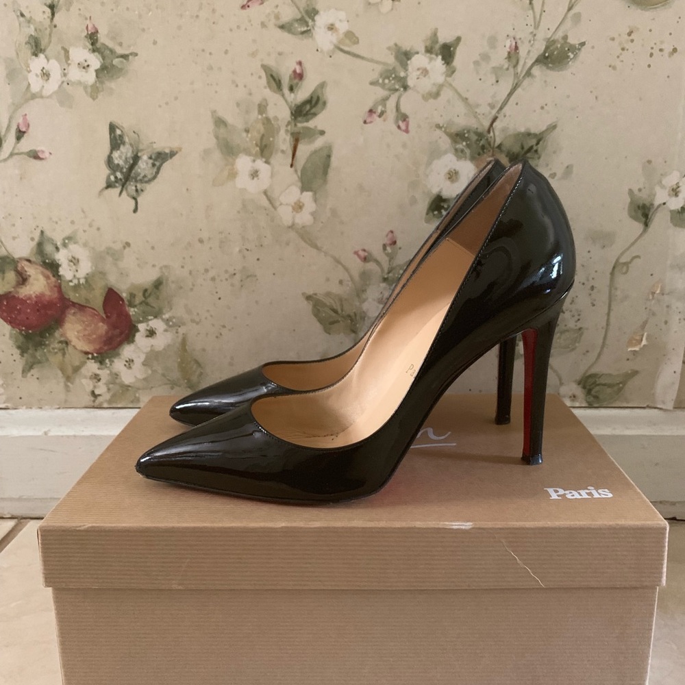 Pre-owned Christian Louboutin Pigalle 100mm Pumps
